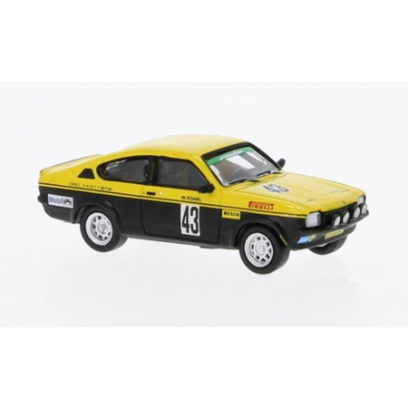 Brekina 20405 - Opel Kadett C GT/E, nr 43, Rajdowe Mistrzostwa Niemiec, 1976 r.