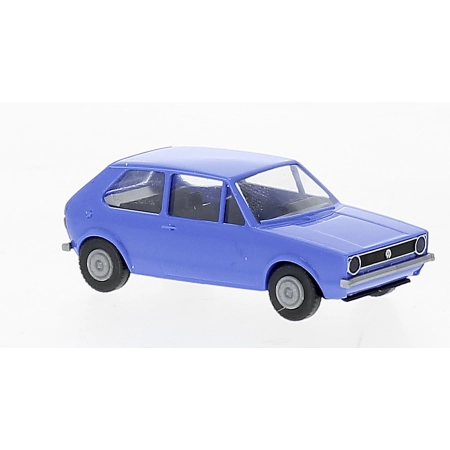 Brekina 25546 - VW Golf I niebieski, 1974 r.