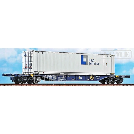 ACME 40419 - Wagon kontenerowy Sgnss 60, CEMAT Lugo Terminal, Ep.V-VI