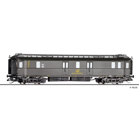 Tillig 12082 - Wagon pocztowy Post4, Deutschen Bundespost, ep.III