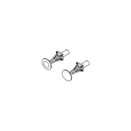 Weinert 8610 - Zderzaki koszowe, 4 szt. 4.3 mm