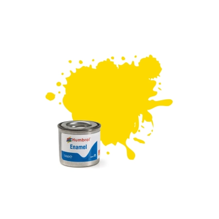 Humbrol 69 - Yellow - Gloss - (14ml)