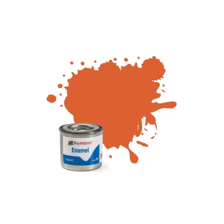 Humbrol 82 - Orange Lining - Matt - (14ml), AA0905