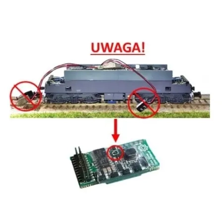 Railbox RB2300 - Wi-Fi DCC Dekoder jazdy dźwiękowy