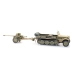 Artitec 6870490 - Pojazd gąsienicowy Sd.Kfz. 10 + PAK 38, Afrika