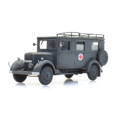 Artitec 6870587 - Pojazd Granit 25 H szary, Wehrmacht