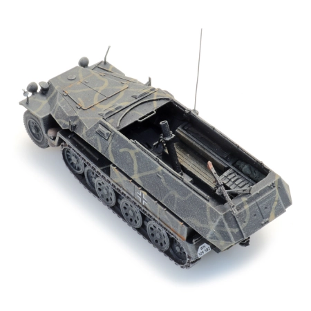 Artitec 6870476 - Pojazd gąsienicowy Sd.Kfz. 251/2 Ausführung C, granatnik, szary
