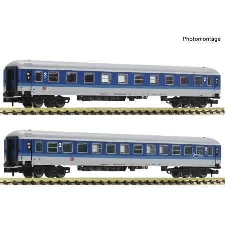 Fleischmann 6260025 - Zestaw 2 wagonów pasażerskich „IR 2471”, Ep. V, DB-AG