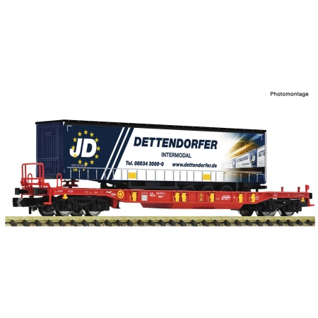 Fleischmann 6660009 - Wagon kieszeniowy Sdgmns 33/T3, DBAG, Ep.VI „Dettendorfer