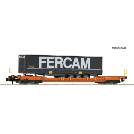 Fleischmann 6660040 - Wagon kieszeniowy Sdgnss/T5, Wascosa, Ep.V-VI „FERCAM
