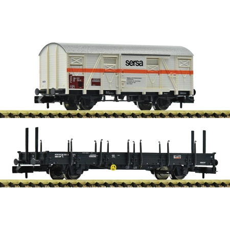 Fleischmann 6660042 - Zestaw wagonowy, Sersa AG, Ep.V