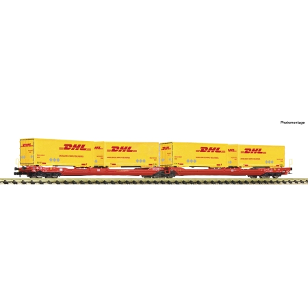 Fleischmann 6660051 - Wagon z podwójnym przegubem T3000e, Ep.VI, DB-AG