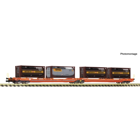 Fleischmann 6660052 - Wagon z podwójnym przegubem T3000e, Ep.VI, Wascosa