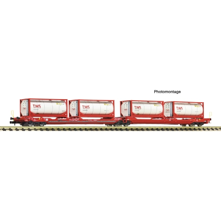 Fleischmann 6660054 - Wagon z podwójnym przegubem T3000e, Ep.VI, ÖBB