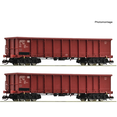 Roco 6680016 - Zestaw 2 wagonów Eanos DB