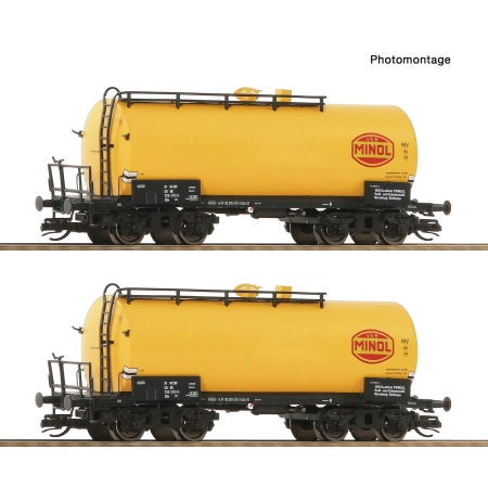 Roco 6680019 - Zestaw 2 wagonów cystern Uerdingen DR