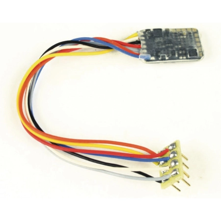 Fleischmann 686201 - Dekoder 0,8A, DCC 8-pin z przewodami NEM 652