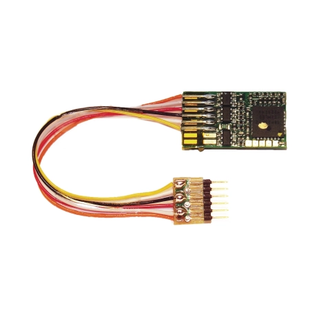 Fleischmann 687403 - Dekoder DCC 6-pin z przewodami NEM 651