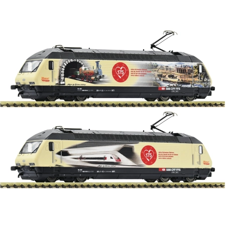 Fleischmann 731299 - Elektrowóz 460 019-3, SBB, Ep.VI „175 lat kolei w Szwajcarii''