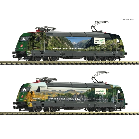 Fleischmann 7560003 - Elektrowóz 101 019-8, DBAG, Ep.VI 'Sächsische Schweiz'