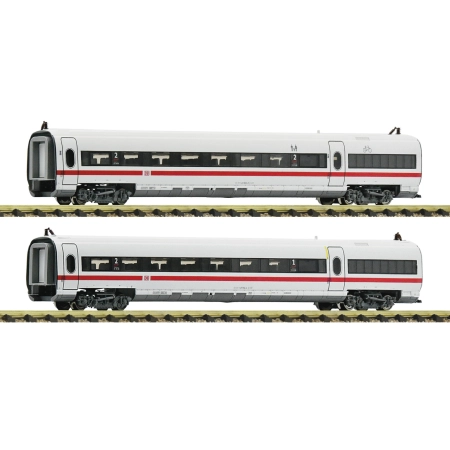 Fleischmann 7760007 - Zestaw 2 wagonów pasażerskich ICE-T, klasa 411, DBAG, ep. VI