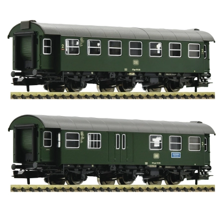 Fleischmann 809910 - Zestaw 2 wagonów, DB, Ep. IV