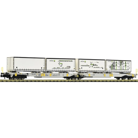 Fleischmann 825014 - Podwójny wagon kieszeniowy, AAE, Ep.VI „Railcare''