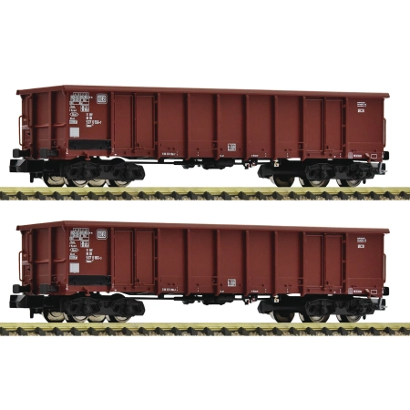 Fleischmann 830250 - Zestaw 2 węglarek Eanos, DB, Ep. IV