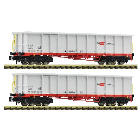 Fleischmann 830256 - Zestaw 2 węglarek Eanos, ÖBB, Ep.VI