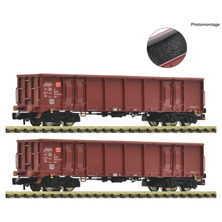 Fleischmann 830257 - Zestaw 2 węglarek Eans, DBAG, Ep.VI