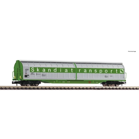 Fleischmann 838321 - Wagon z plandeką przesuwną SJ, Ep.IV „Skandiatransport