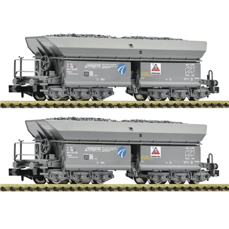 Fleischmann 852713 - Zestaw 2 wagonów samowyładowczych, ÖBB, Ep.V
