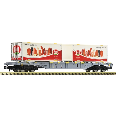 Fleischmann 865243 - Wagon kontenerowy Sgns, AAE, Ep.VI „Bell
