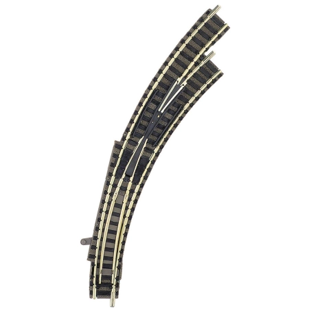 Fleischmann 9175 - Ręczny wewnętrzny rozjazd łukowy, prawy