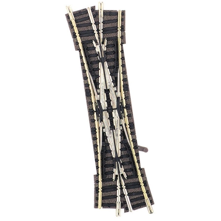 Fleischmann 9184 - Rozjazd krzyżowy ręczny angielski 15º l=111mm