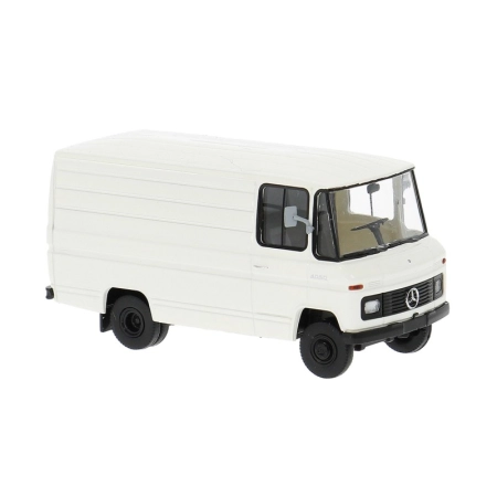 Brekina 36852 - Mercedes L 406 D Kasten, biały, 1967