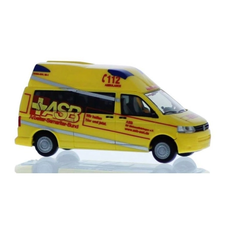 Rietze 53641 - Volkswagen T5 `10 Karetka Mobile Hornis Silver ASB RV Südwestthüringen