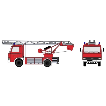 Loewe 4108 - Iveco Magirus „Zeta” 90M5 - DL18 Straż Pożarna Allershausen