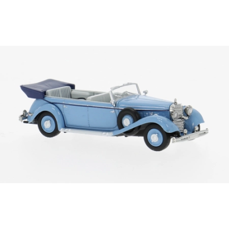 Brekina 21057 - Mercedes-Benz 770K open, jasnoniebieski
