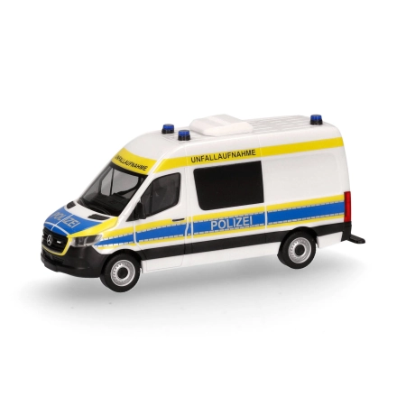 Herpa 097758 - MB Sprinter 18 z wysokim dachem "Policja Nadrenia Północna-Westfalia