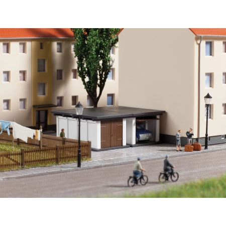 Auhagen 13331 - Garaże prefabrykowane