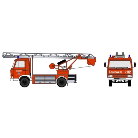 Loewe 4119 - Iveco Magirus „Zeta” 90M5 - DL18 Straż Pożarna Haren / Ems (Facelift)