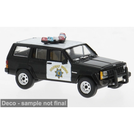 Brekina 870730 - Jeep Cherokee, 1984, California Highway Patrol