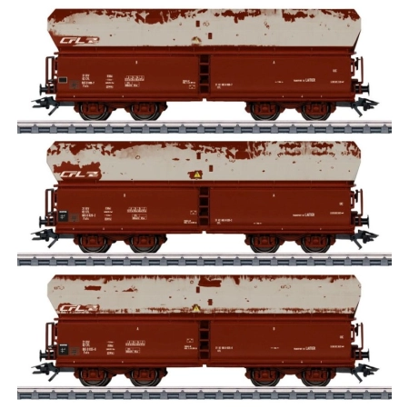 Märklin 46269 - Zestaw 3 wagonów samowyładowczych Fals, CFL, Ep.V