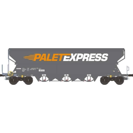 nme 514638 - Wagon zbożowy Tagnpps 103mł, PALET EXPRESS, ep.VI