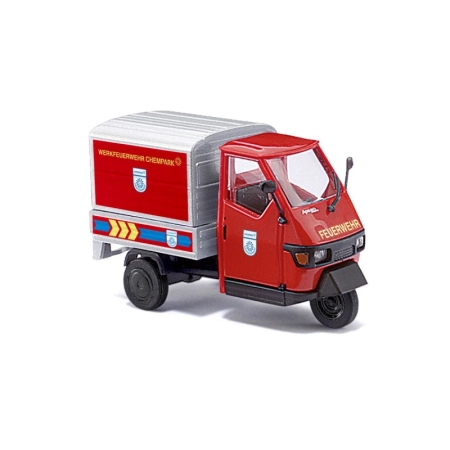 Busch 48449 - Piaggio Ape, straż pożarna zakładu Chempark