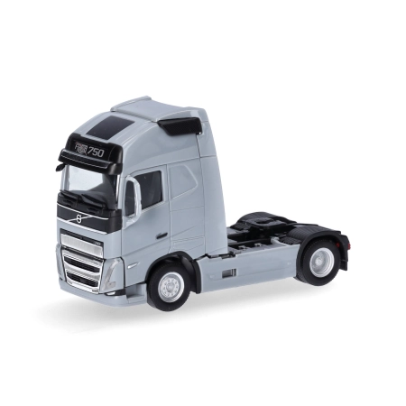 Herpa 313353-003 - 2-osiowy Volvo FH 16 Gl. XL 2020 Solo, srebrnoszary