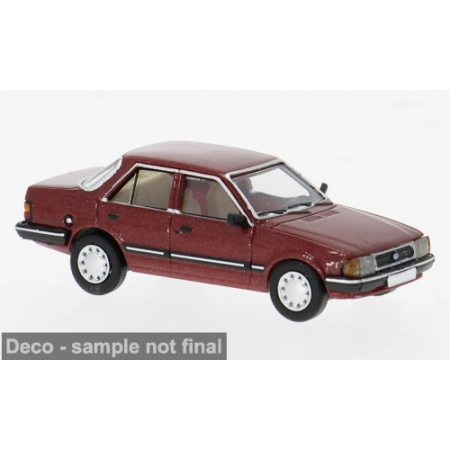 Brekina 870726 - Ford Orion MK I, ciemnoczerwony, 1984