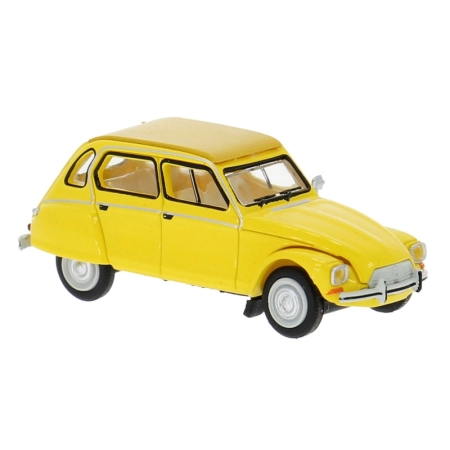Brekina 14260 - Citroen Dyane, żółty, 1976 r.