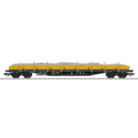 Märklin 47168 - Wagon niskoburtowy Res z ładunkiem tłucznia, Onrail, ep. VI